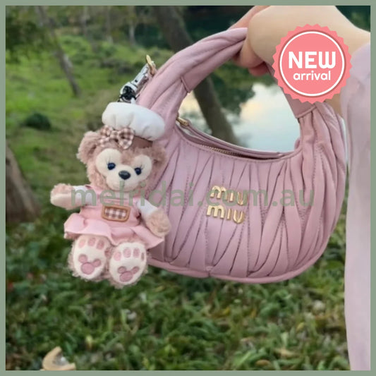 DISNEY | Duffy and Friends ShellieMay Sitting Plush Keychain Bag Charm 10cm Approx.