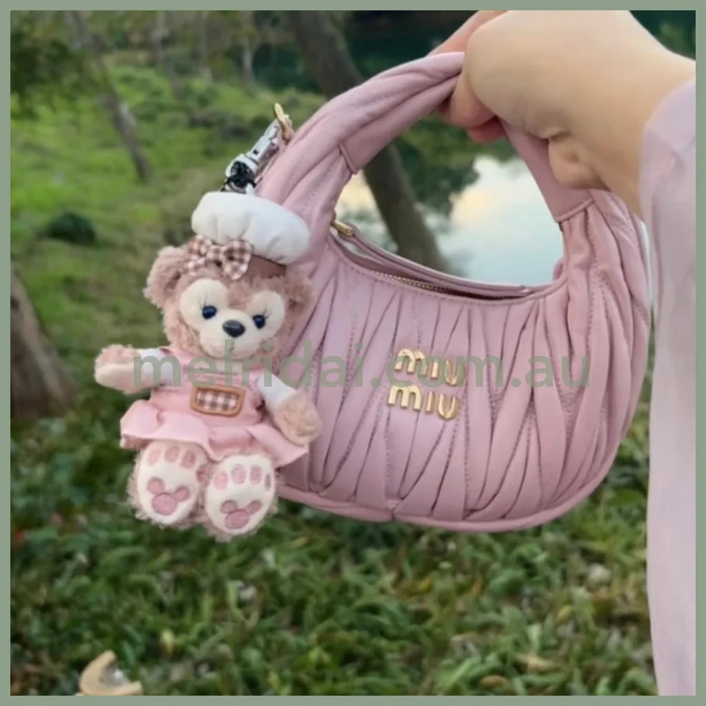 DISNEY | Duffy and Friends ShellieMay Sitting Plush Keychain Bag Charm 10cm Approx.