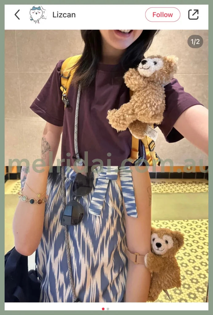 Disney | Duffy Plush Arm/Curtain/Car Seat Holder (Duffy And Friends)