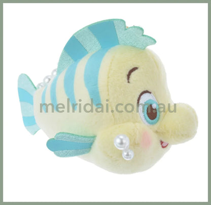 Disney | Flounder Plush Keychain Feeling Like Arie 9*7*11Cm //