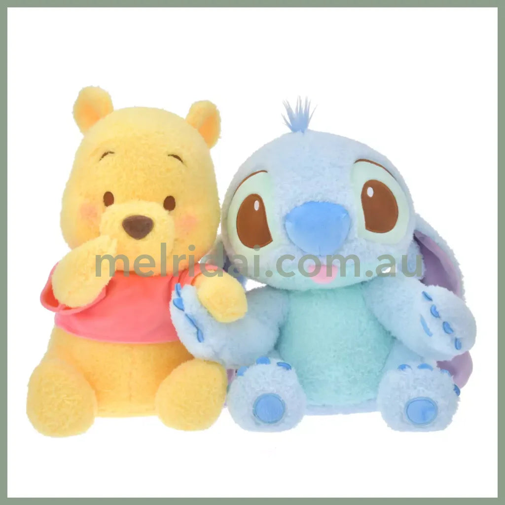 Disney | Fluffy Plush Doll Approx.32Cm (Hide And Seek?) 东京迪士尼 毛绒玩偶/公仔 手手有磁吸 卷毛腮红（躲猫猫/捉迷藏）
