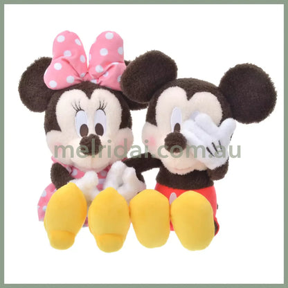 Disney | Fluffy Plush Doll Approx.32Cm (Hide And Seek?) 东京迪士尼 毛绒玩偶/公仔 手手有磁吸 卷毛腮红（躲猫猫/捉迷藏）