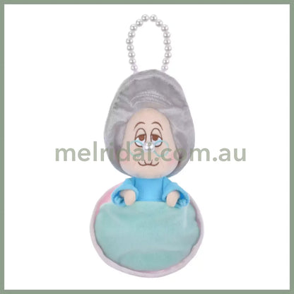 Disney | Granny Oyster Plush Keychain Pearl Chain Alice In Wonderland 2×12×9Cm
