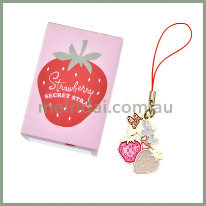 Disney | Japan Ichigo Strawberry Phone Charm Secret 东京迪士尼 金属手机链 盲盒（草莓限定）