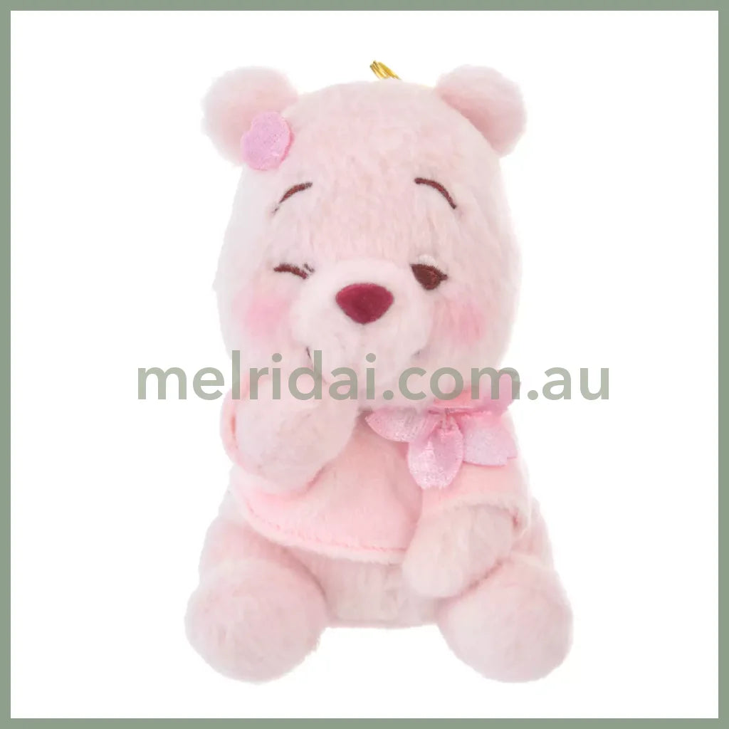 Disney | Japan Stuffed Toy Keychain Sakura 2024 Cherry Blossom Approx.13Cm 东京迪士尼
