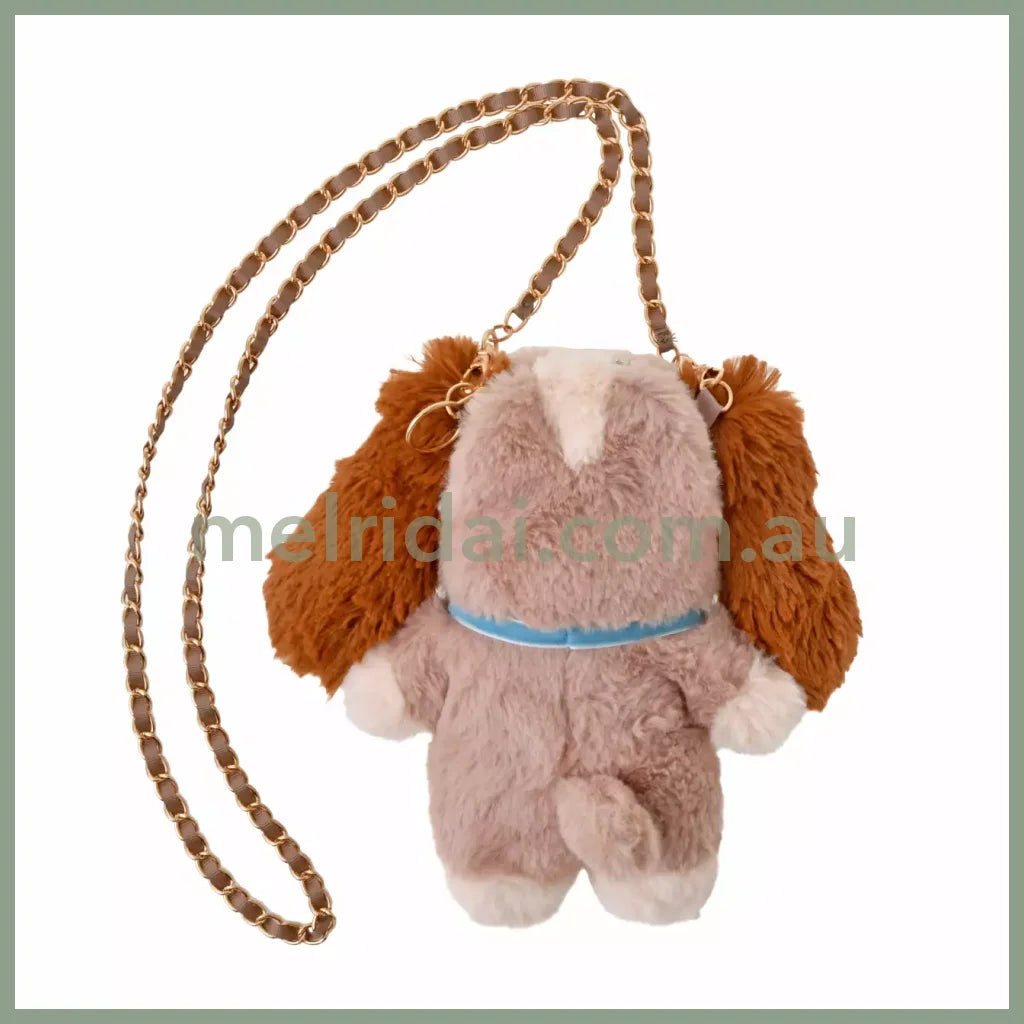 Disney | Lady The Tramp Plush Pochette Shoulder Bag 20.5×21×7Cm