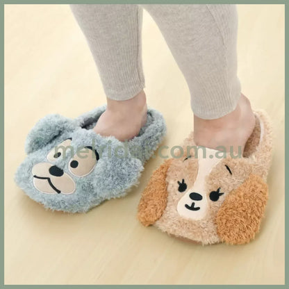 Disney | Lady & Tramp ’Asymmetrical’ Room Shoes/Slippers Dog Day 24～27Cm (I Love Dogs)