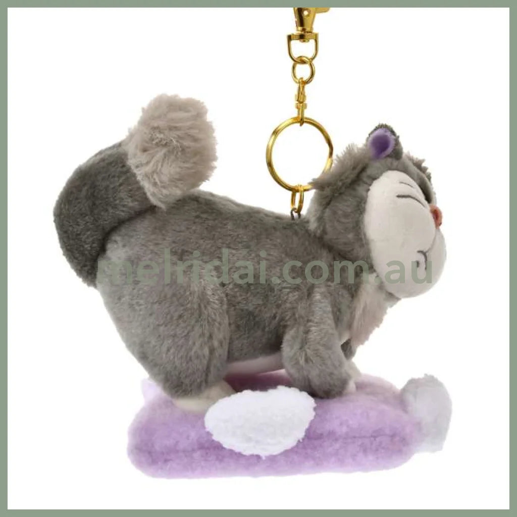 DISNEY | Lucifer Mascot Holder Plush Keychain 32×30×37cm (CAT DAY 2025)