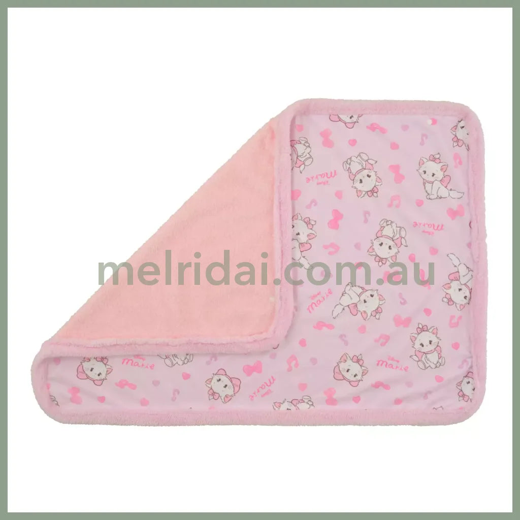 Disney | Marie Cat The Aristocats Blanket With Case 37×37×13Cm / 70×100Cm (Illustrated By Mikko)