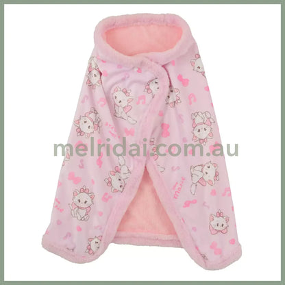 Disney | Marie Cat The Aristocats Blanket With Case 37×37×13Cm / 70×100Cm (Illustrated By Mikko)