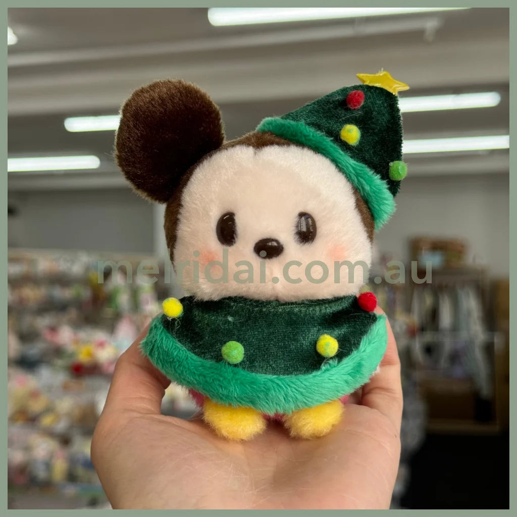 Disney | Mickey Mouse Plush Toy Urupocha-Chan 12×9×8Cm (Christmas)