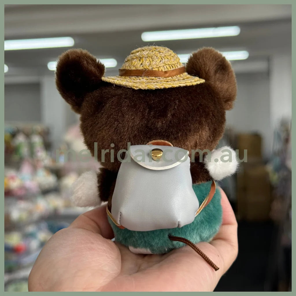 Disney | Mickey Mouse Plush Toy Urupocha-Chan Pilot 12×9×8Cm (Haneda Airport Limited Collection)