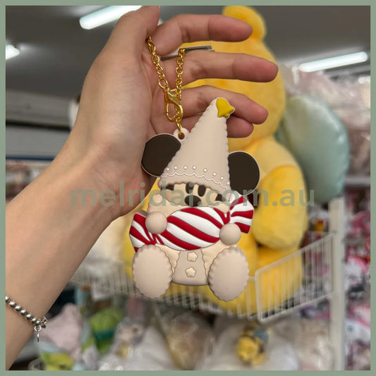 Disney | Mickey Mouse Silicone Pouch Keychain (Christmas 2024 X Merry Lil Ring Collection)