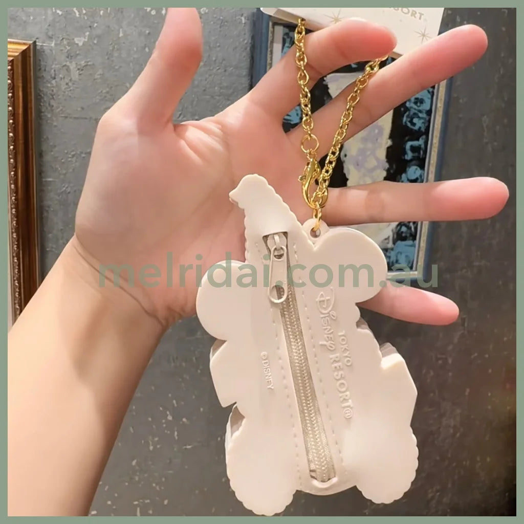Disney | Mickey Mouse Silicone Pouch Keychain (Christmas 2024 X Merry Lil Ring Collection)