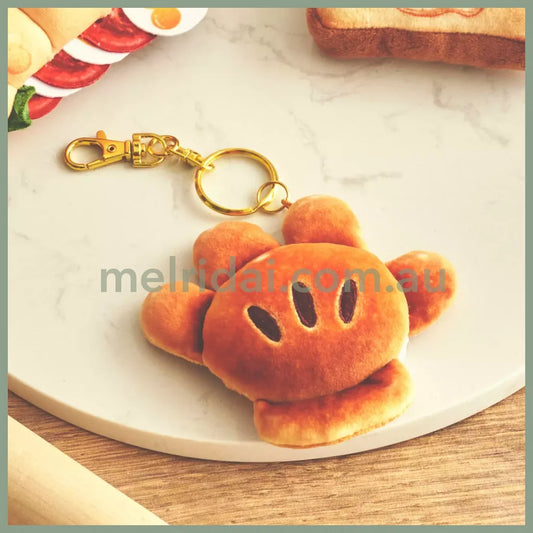 DISNEY | Mickey Plush Keychain Cream Bun (Mickey’s Bakery)