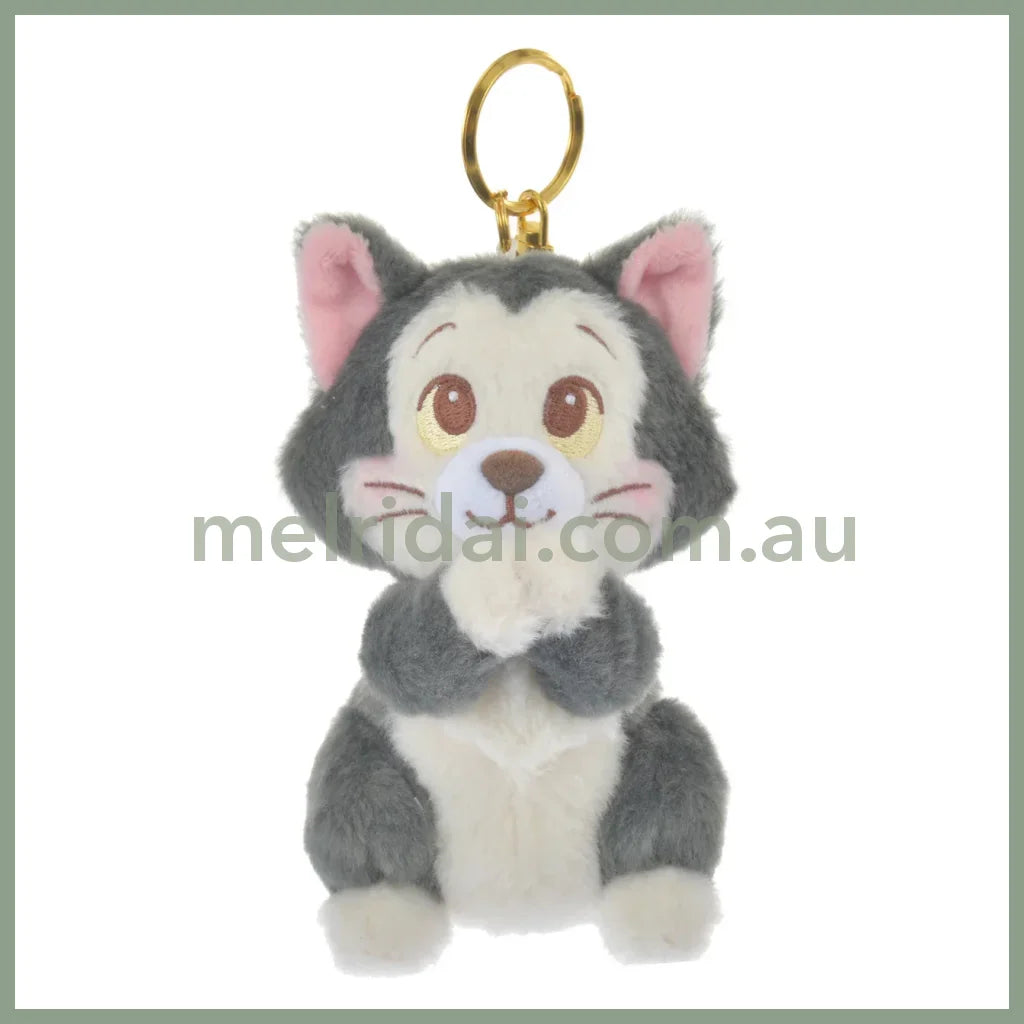 DISNEY | Pinocchio Cat Figaro Plush Keychain Mascot Holder Toy 14 x 8.5 x 12 cm