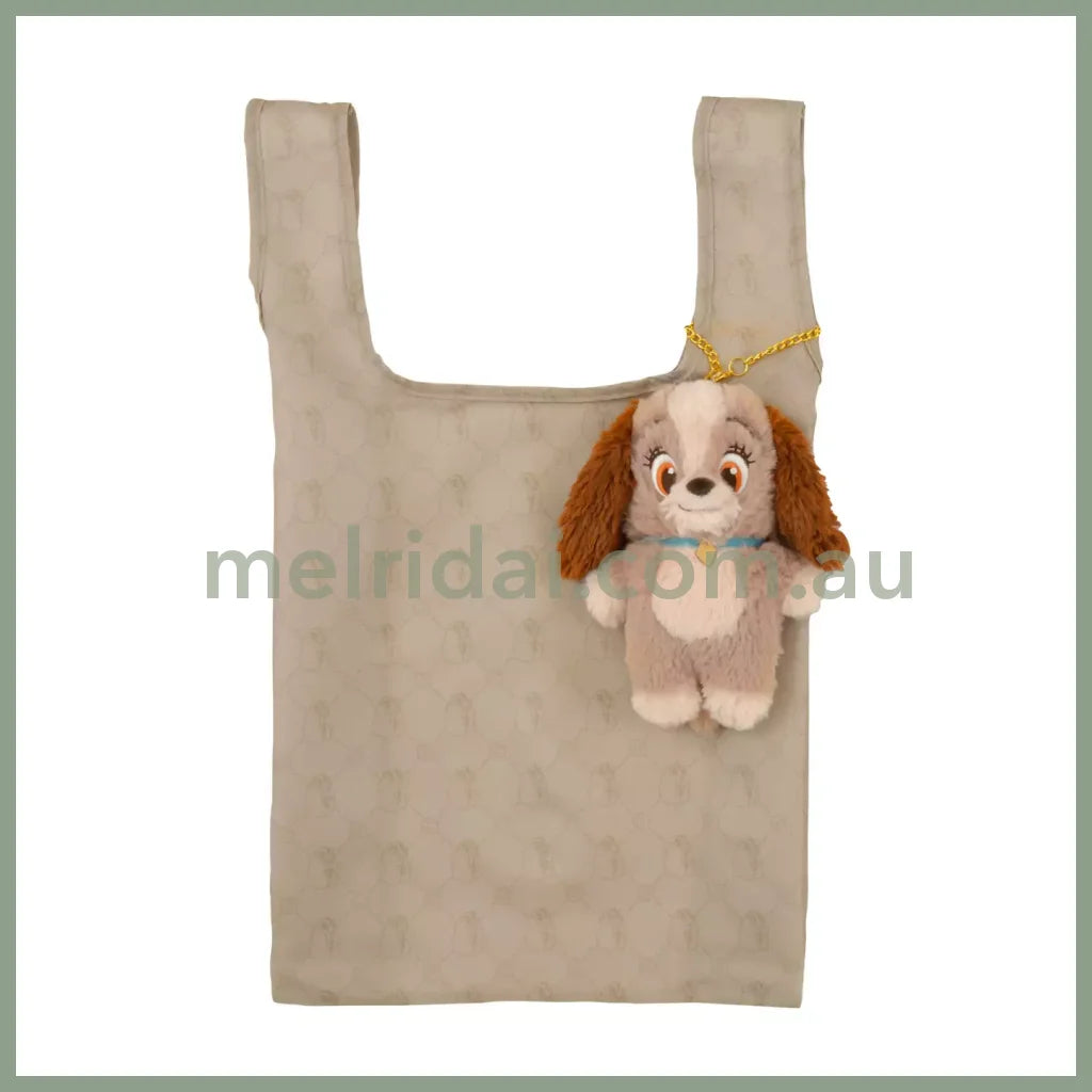 Disney | Plush Goods X Lady Shopping/Eco Bag With Pouches & Keychain Type 33×28×0.5Cm (Bag)