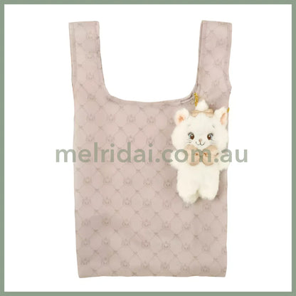 Disney | Plush Goods X Marie Cat Shopping/Eco Bag With Pouches & Keychain Type 33×28×0.5Cm (Bag)