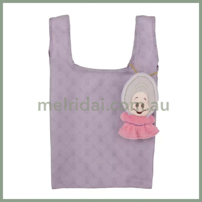 Disney | Plush Goods X Young Oyster Shopping/Eco Bag With Pouches & Keychain Type 33×28×0.5Cm (Bag)