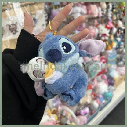 Disney | Plush Keychain 15×14×8Cm (Hug Disney Stitch Day Collection) 东京迪士尼商店