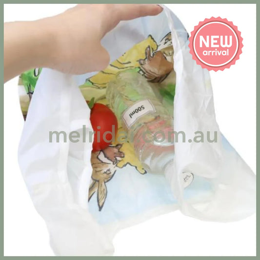 DISNEY | Plush Toy Eco Bag Shopping Bag 270x480x160mm Keychain 130x200x90mm (Bee)