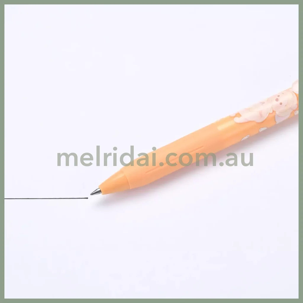 Disney | Sarasa Clip Gel Pen Set Winnie The Pooh And Friends 0.5Mm (Fruit Latte Color)