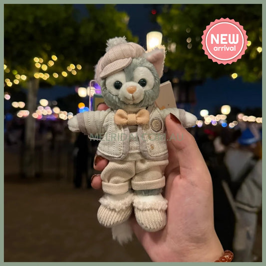 DISNEY | SHANG HAI DisneyLand Gelatoni Mascot Holder Bag Charm Keychain (Duffy and Friends Little Companions)