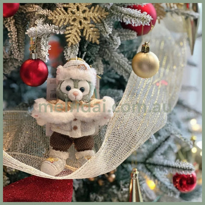 DISNEY | SHANG HAI DisneyLand GelaToni Mascot Holder Plush Keychain (Duffy and Friends Winter Collection)