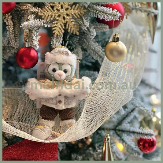DISNEY | SHANG HAI DisneyLand GelaToni Mascot Holder Plush Keychain (Duffy and Friends Winter Collection)