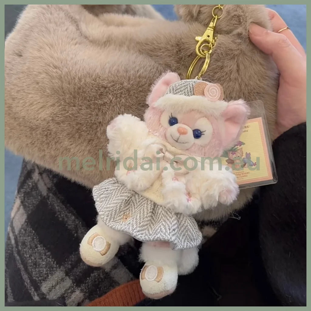 DISNEY | SHANG HAI DisneyLand LinaBell Mascot Holder Plush Keychain (Duffy and Friends Winter Collection)