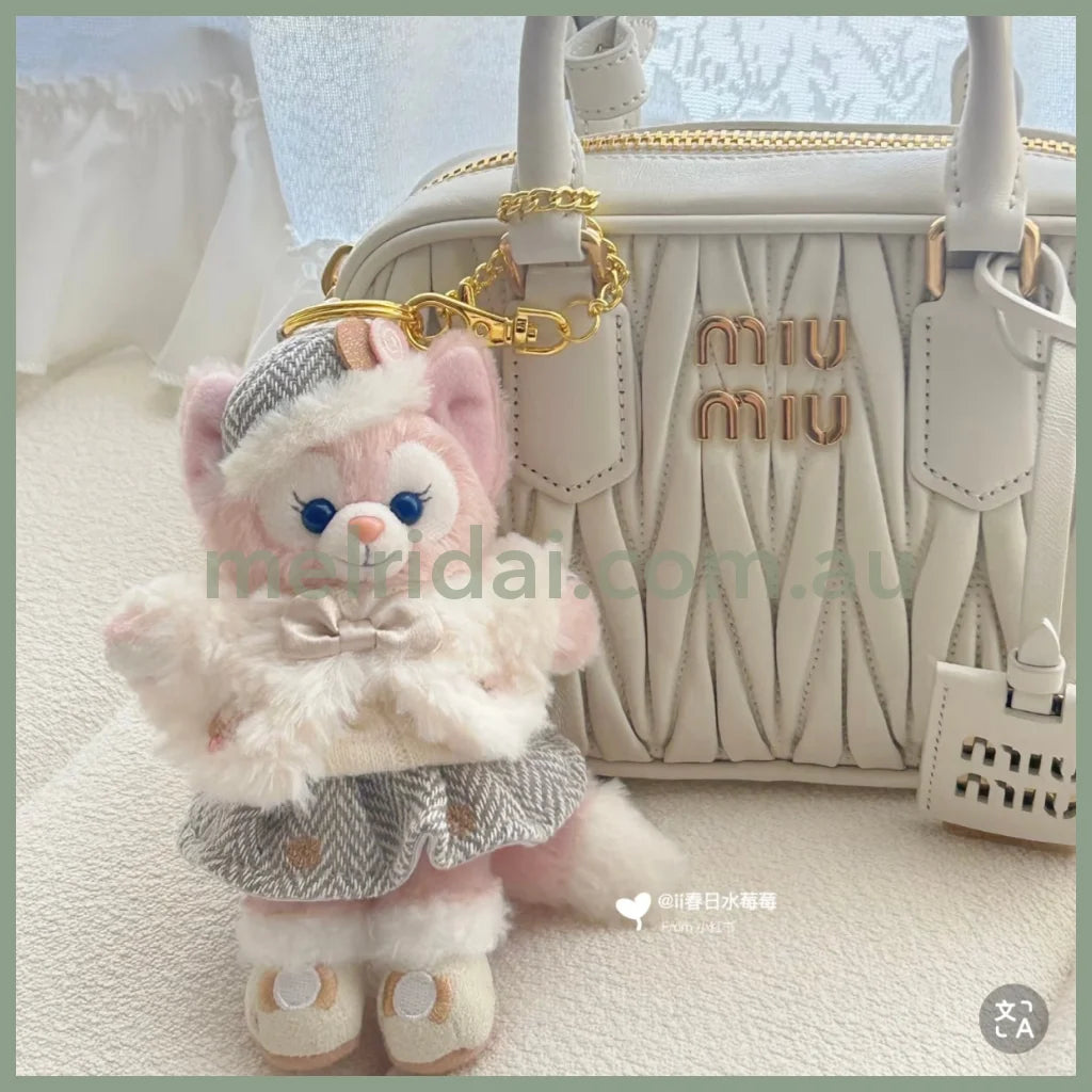 DISNEY | SHANG HAI DisneyLand LinaBell Mascot Holder Plush Keychain (Duffy and Friends Winter Collection)