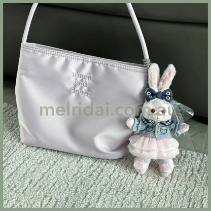 Disney | Shang Hai Disneyland Mascot Holder Plush Keychain (Duffy And Friends Denim Series)