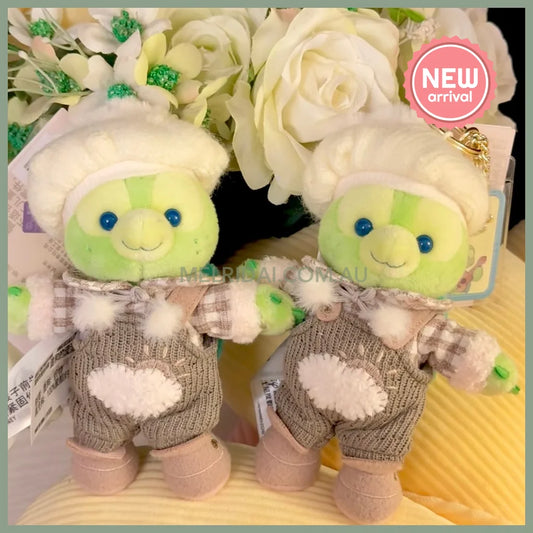 DISNEY | SHANG HAI DisneyLand OluMel Mascot Holder Bag Charm Keychain (Duffy and Friends Little Companions)