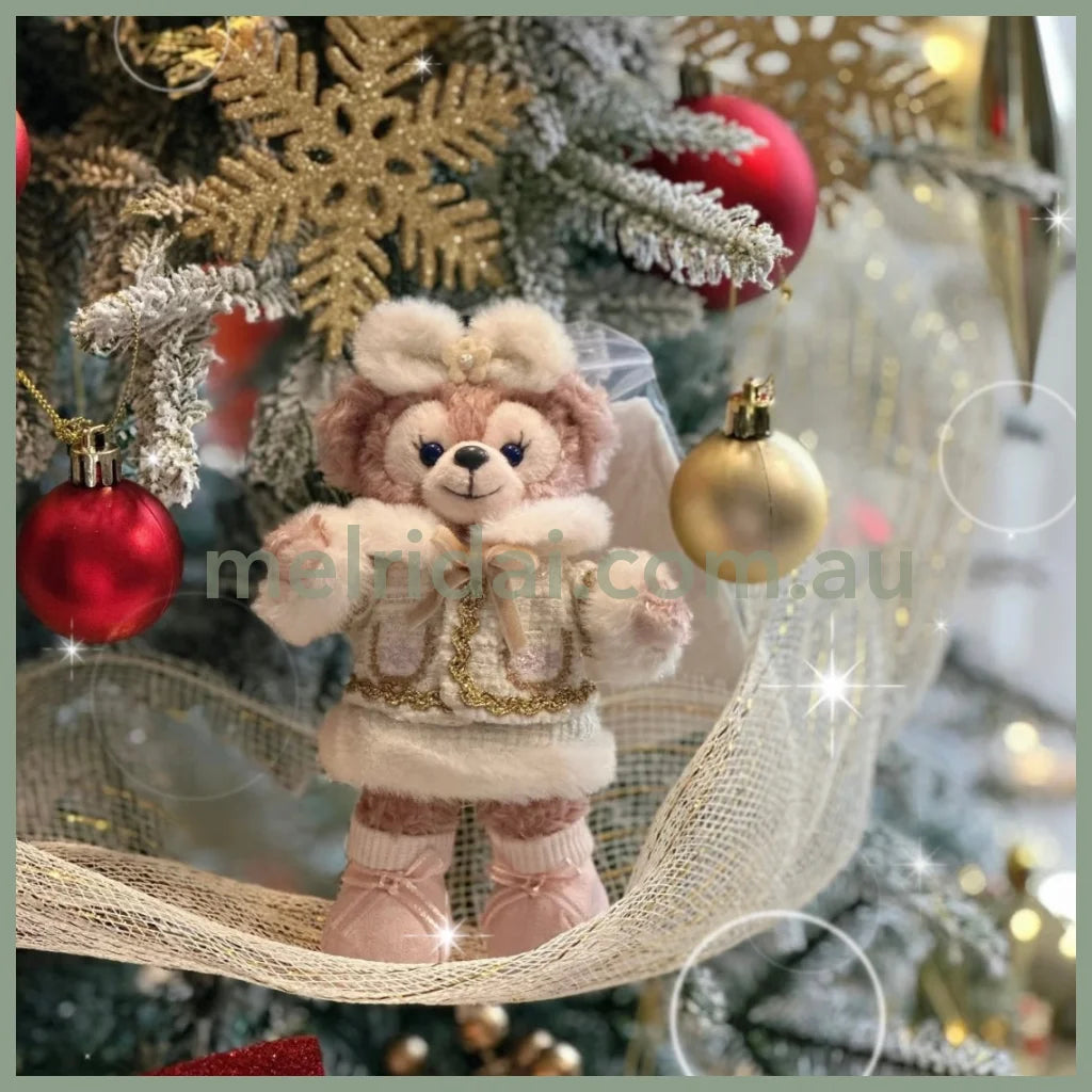 DISNEY | SHANG HAI DisneyLand ShellieMay Mascot Holder Plush Keychain (Duffy and Friends Winter Collection)
