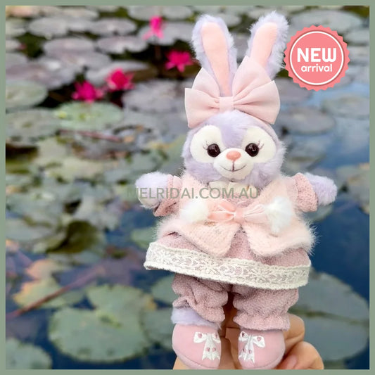 DISNEY | SHANG HAI DisneyLand Stellalou Mascot Holder Bag Charm Keychain (Duffy and Friends Little Companions)