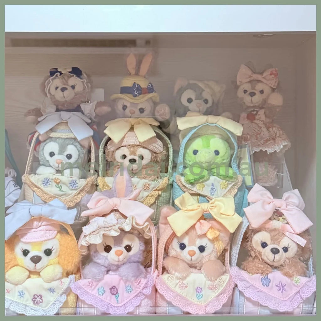 DISNEY | Shang Hai Disney Duffy and Friends ShellieMay Mascot Holder Plush Keychain Bag Charm Decoration (Spring 2025)