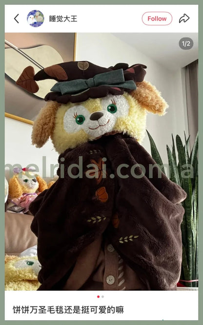DISNEY | Shanghai Disneyland CookieAnn Blanket Fluffy Shawl (Movable ears)