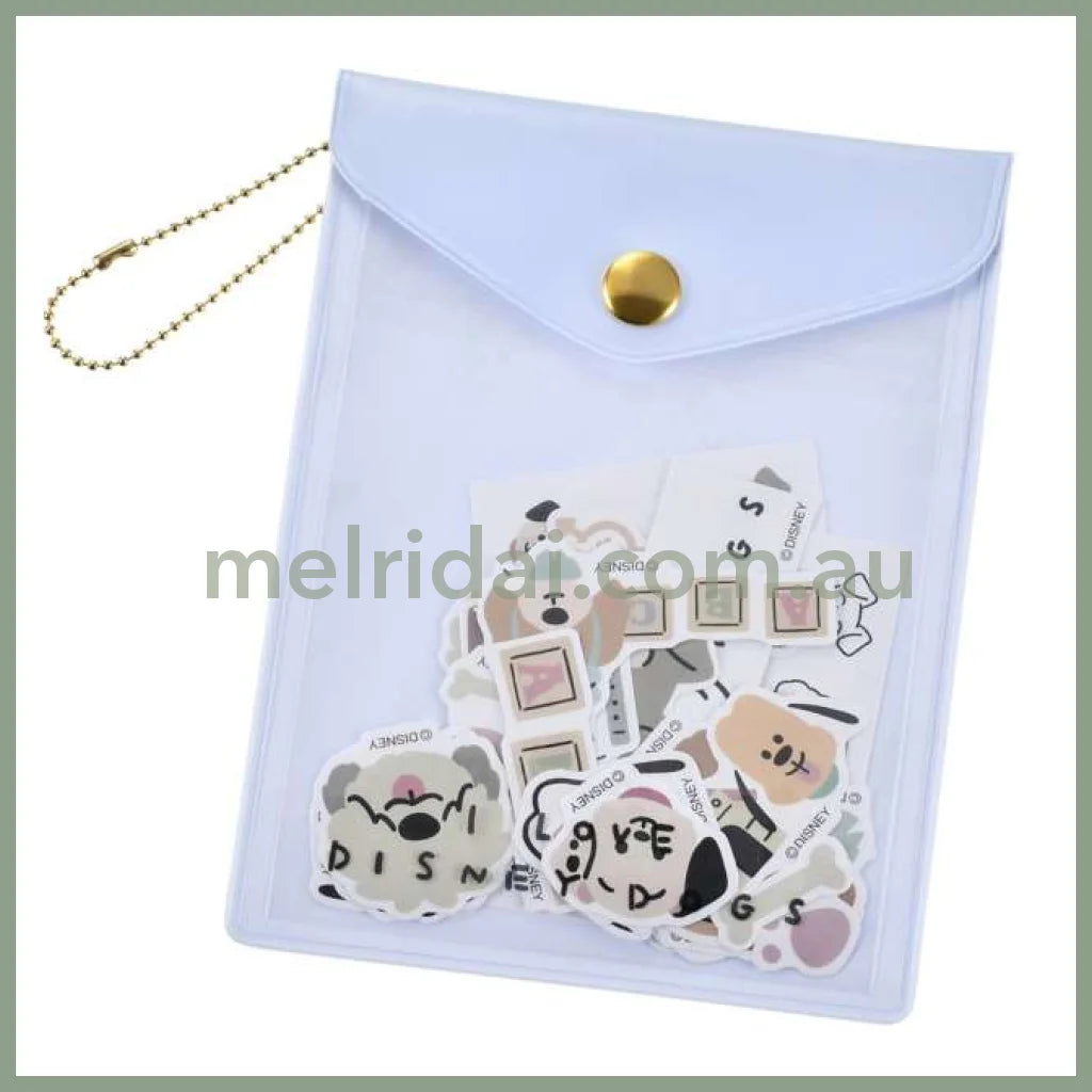 Disney | Sticker Collection With Pouch Dog Day 11.5×8.5×0.7Cm (I Love Dogs)