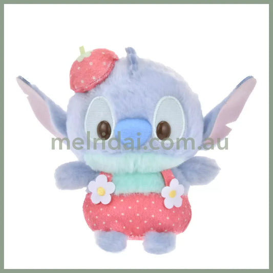 DISNEY | Stitch Urupocha-chan Plush Doll H12×W12.5×D8cm (STRAWBERRY COLLECTION)