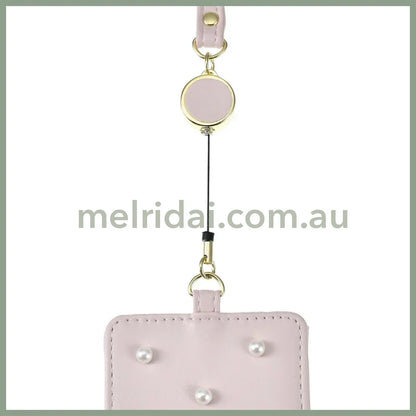 DISNEY | The Aristocats Marie Cat Pass Case with Reel H10.5×W7.2×D1cm (STRAWBERRY COLLECTION)