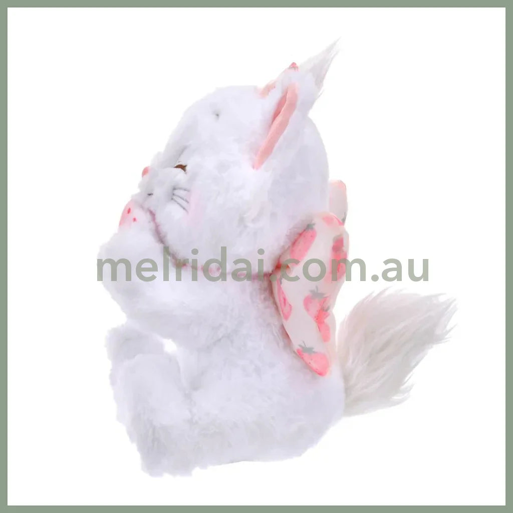 DISNEY | The Aristocats Marie Cat Plush Toy H28×W20×D23cm (STRAWBERRY COLLECTION)