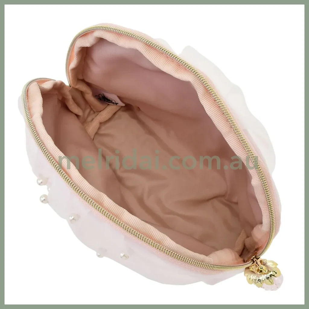 DISNEY | The Aristocats Marie Cat Pouch H13×W16.5×D4.5cm (STRAWBERRY COLLECTION)
