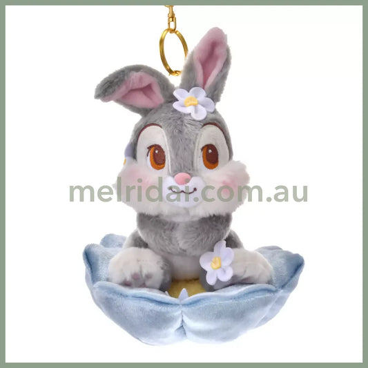 DISNEY | Thumper Plush Keychain Mascot Holder Bag Charm H19×W13×D13cm (Flower Garden)