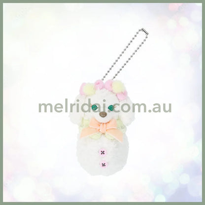 DISNEY | Tokyo Disney Sea CookieAnn Snowman Mascot Holder Plush Keychain (Duffy and Friends Winter 2025)