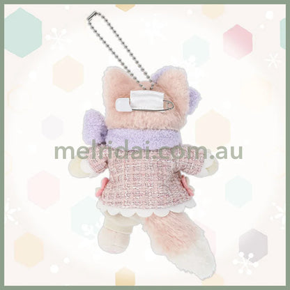 DISNEY | Tokyo Disney Sea LinaBell Mascot Holder Plush Keychain with Badge (Duffy and Friends Winter 2025)