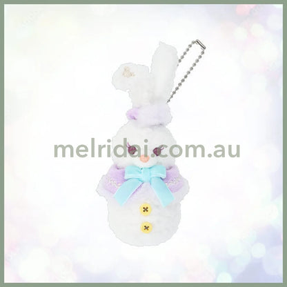 DISNEY | Tokyo Disney Sea Stellalou Snowman Mascot Holder Plush Keychain (Duffy and Friends Winter 2025)
