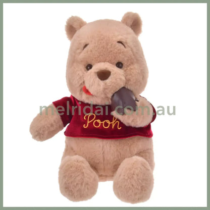 Disney | Tokyo Disney Store Winnie The Pooh Plush Toy 33.5×25×25Cm (Chocolate Valentine 2025)