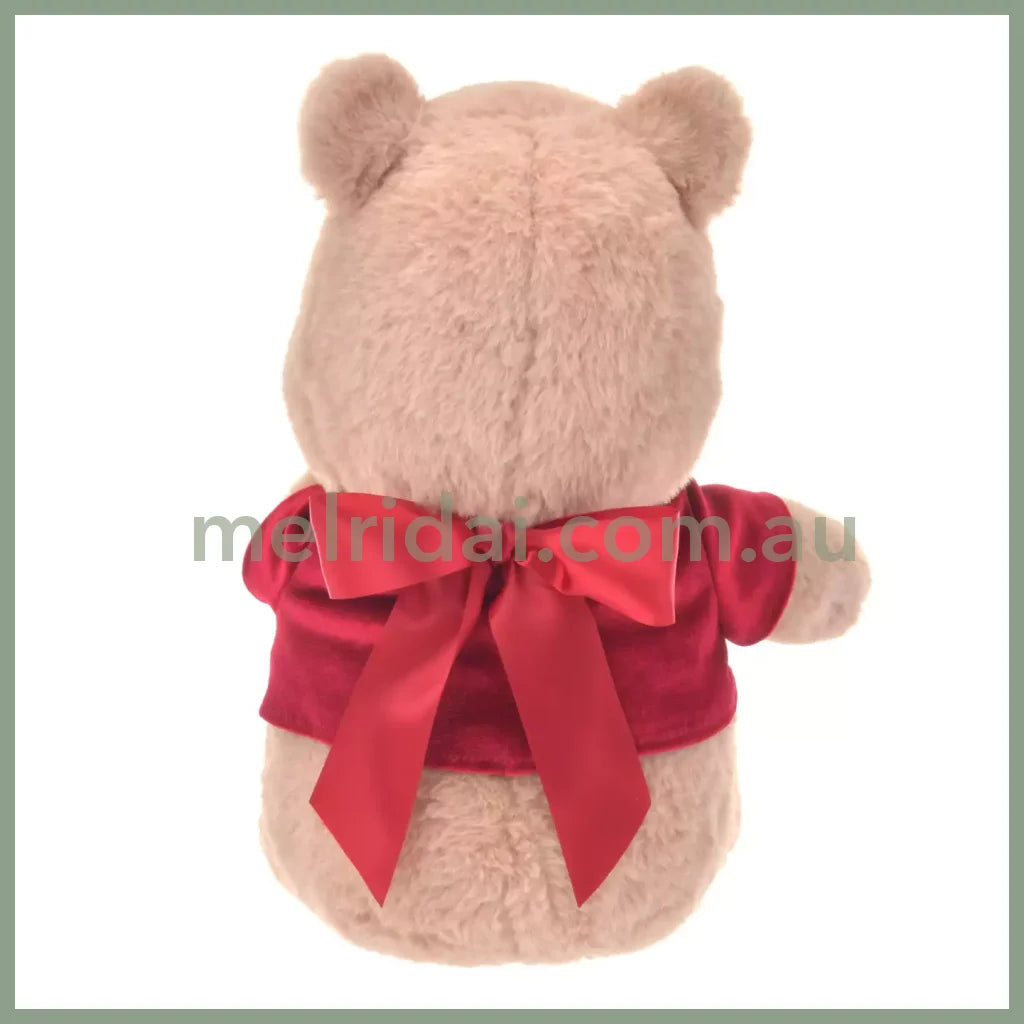 Disney | Tokyo Disney Store Winnie The Pooh Plush Toy 33.5×25×25Cm (Chocolate Valentine 2025)