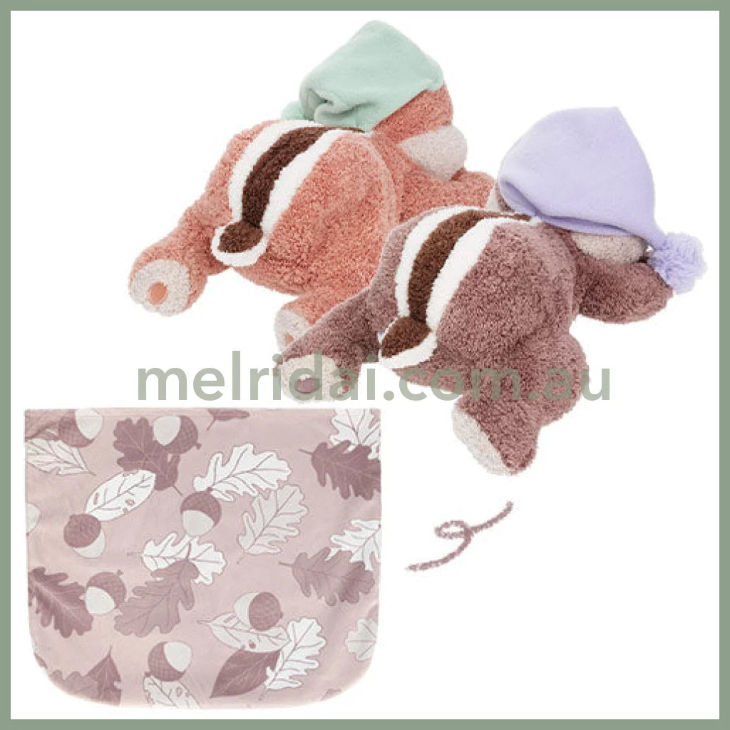 Disney | Tokyodisneyland Chip And Dale Plush Toy With Blanket Set