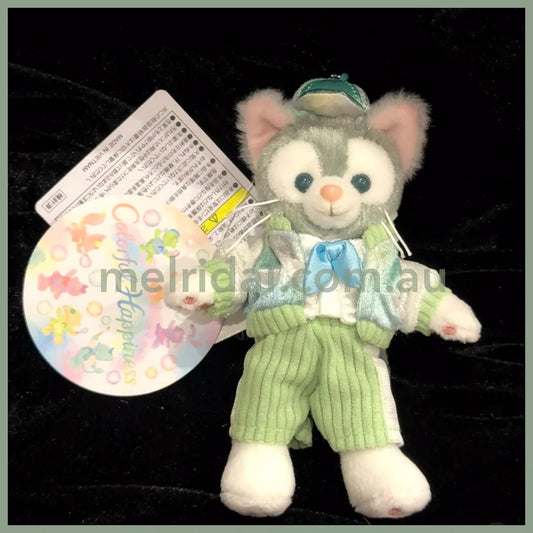 DISNEY | TokyoDisneySea Duffy and Friends GelaToni Mascot Holder Plush Keychain with Badge (20th Anniversary - Colorful